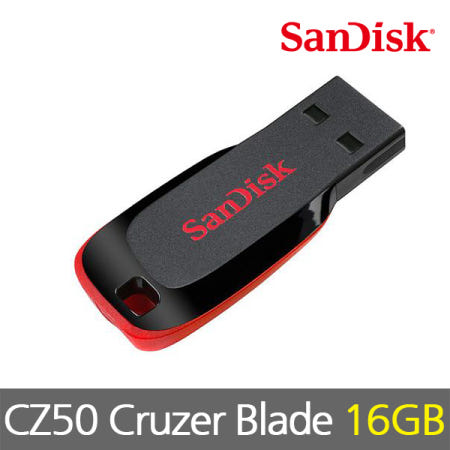 [샌디스크] Cruzer Blade Z50 USB 메모리 16GB