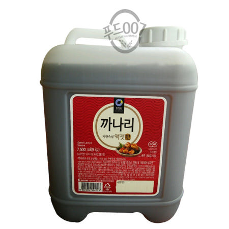 청정원 까나리 액젓 (진) 9kg
