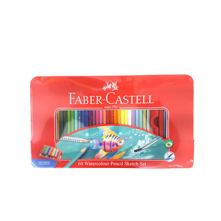 파버카스텔 수채색연필 60색(틴케이스)