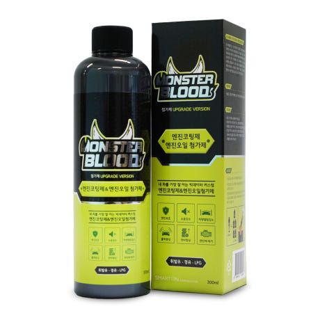 몬스터블러드 엔진코팅제 엔진오일첨가제 300ml 1개