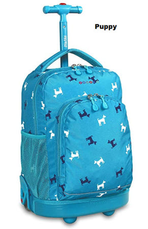 [해외]J World New York Sunny Rolling Backpack 17 inch 롤링백팩