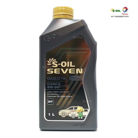 에스오일 7 GOLD C2C3 세븐골드 5W30 1L 12개
