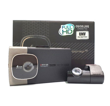 [팅크웨어][출장장착무료+GPS]아이나비 QXD MEGA 4채널 블랙박스 128GB