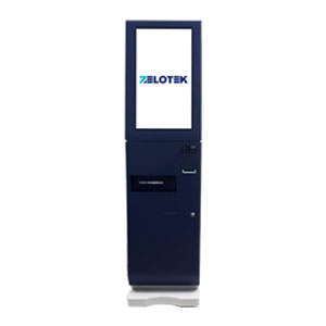 [휴니크]젤로텍 현금 카드 27인치 스터디카페 공유오피스 공간대여 스탠드 무인 키오스크 무인결제기