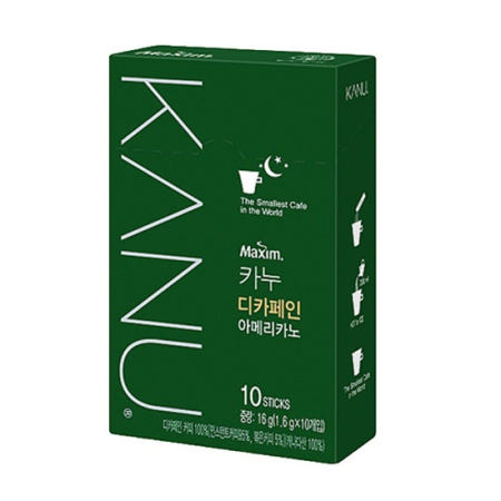 동서식품 카누 디카페인 10T