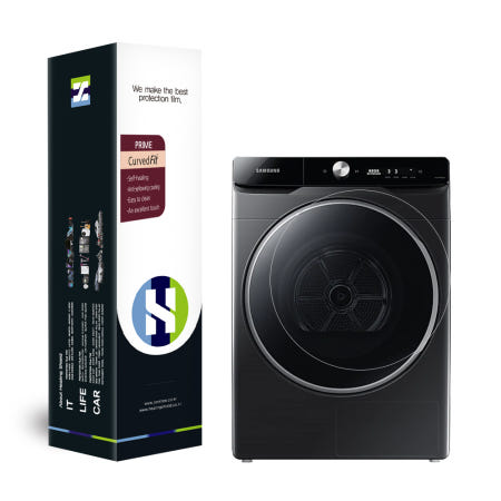[폰트리]삼성 그랑데 AI 건조기 DV16T8740BV 프라임 고광택 도어보호필름 1매
