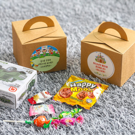 미니 블록 간식 선물세트 어린이집답례품 학생 단체