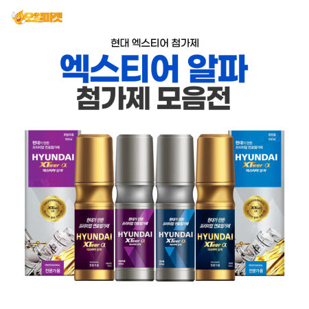 현대엑스티어 연료 첨가제 모음전 XTEER 알파 휘발유용, 경유용 일반/전문가 엑스티어 알파 첨가제