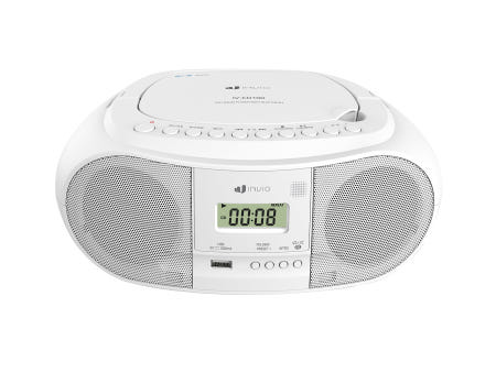 인비오 CD플레이어 블루투스 아기 MP3 라디오 IV-CD100