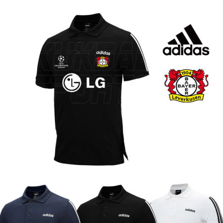 아디다스 레버쿠젠 삼선 폴로/카라티(0927)