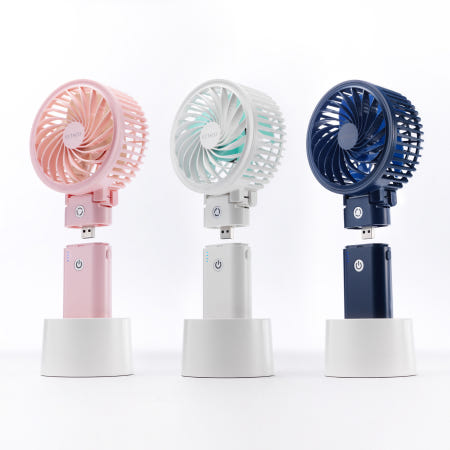 엑타코 X5200 (3세대/C-TYPE) 대용량 보조배터리 겸용 미니 휴대용선풍기 (크래들별매)