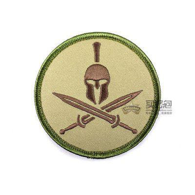 [해외]생존 캠핑 오리지널 MSM전술원숭이 스파르타쿠스 자수마술장 완장 사기장