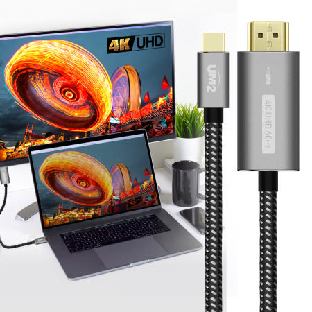 [아임커머스]C타입 4K HDMI 스마트폰TV연결 미러링케이블 넷플릭스 왓챠