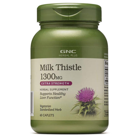 [해외]GNC 밀크씨슬 Extra Strength 1300mg 실리마린 60정