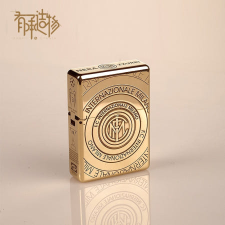 황동 세리에A FC 인터밀란 신기한 등유 라이터 D-1562