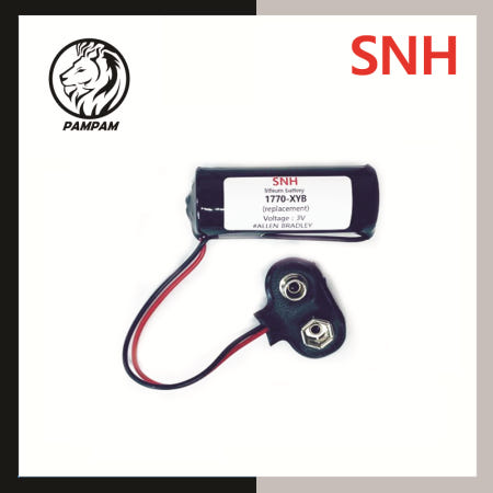 Allen-Bradley ab 1770-XYB 3v LITHIUM BATTERY 9v snap