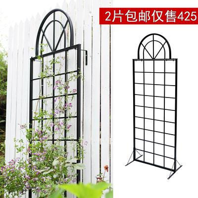 [해외]레진 수지 공예 정원 가든 마당 야외 장식 조경 인테리어 조각상 조형물 영국식 철공예 장구형 창틀 병풍 벽걸이 다목적 덩굴대 2매 무료배송