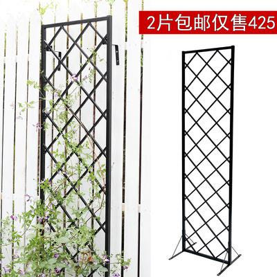 [해외]레진 수지 공예 정원 가든 마당 야외 장식 조경 인테리어 조각상 조형물 영국식 철공예 직사각형 그물형 병풍 벽걸이 다목적 덩굴꽃꽂이 2매 무료배송