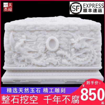 [해외]납골당액자 납골당 순풍 패키지 한백옥회합 옥석 고급 남성용 진룡진봉수함 관 조각조각