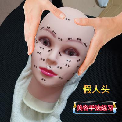 [해외]피부미용마네킹 동대문마네킹 미용헤드마사지, 헤드마사지, 모델헤드마사지 연습,
