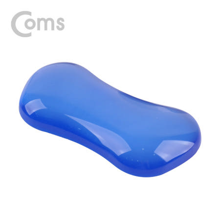 Coms 마우스 손목 보호대 젤리 받침대 17cmX8.3cm 블루 / SM473