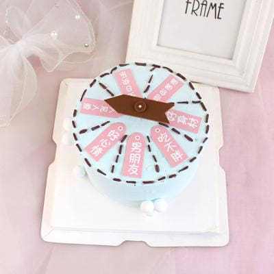 [해외]돌림판 돌린판 룰렛돌리기 서원 포인터 케이크 소자 생일파티룩 레드북 레드와 같은