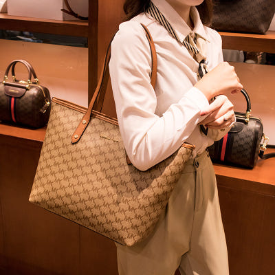 [해외]여성숄더백 가죽토트백 쇼퍼백    홍콩에서 구매 하는 명품 가방 여성 토토특대백 가죽