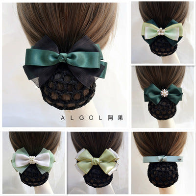 [해외]머리망 호텔 아르바이트 20품 그린 간호사, 프로페셔널 플라워 뱅킹 액세서리 작업