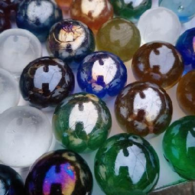 [해외]유리 구슬 세트 왕 알까기 구슬치기 전통 민속 놀이 추억 보드 게임 에폭시 35 라지 유리구슬 구슬공예 용품 장식 오색칠색 노인 안마시술