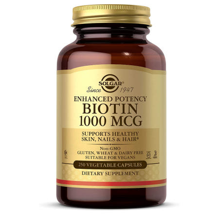 [해외]Solgar 솔가 비오틴 Super Potency Biotin 1000mcg 250정