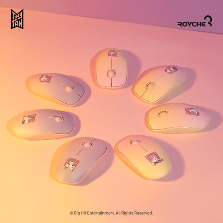 타이니탄 BTS 방탄소년단 무선 마우스