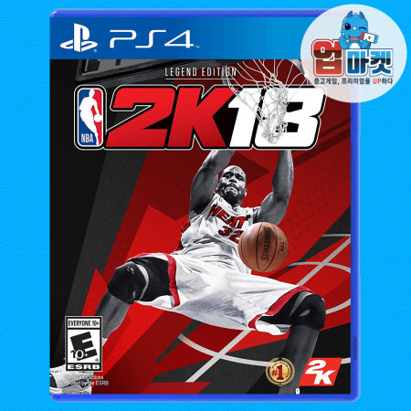 [플레이스테이션][중고]PS4 NBA 2K18 LEGEND EDITION 해외판 영어 중고 CD (PS5 호환)