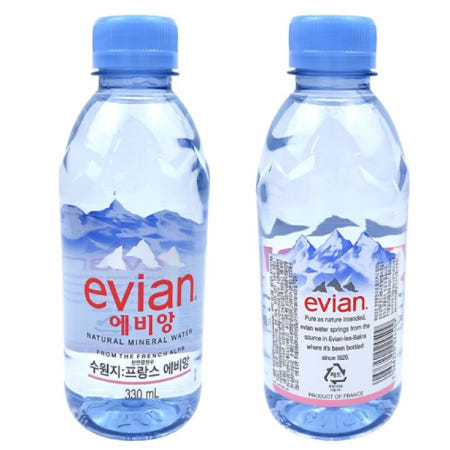 330ml 48병 에비앙 생수 안전한 배송 가정 물 맑은샘물 배달 에코 330 정기 애비앙