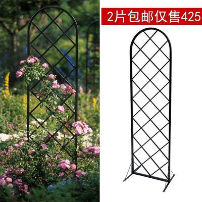 [해외]아치형화단장식 영국식 철공예 아치형 메쉬 병풍 꽃받침 벽걸이 착지 다목적 정원 등심대 2매 무료배송