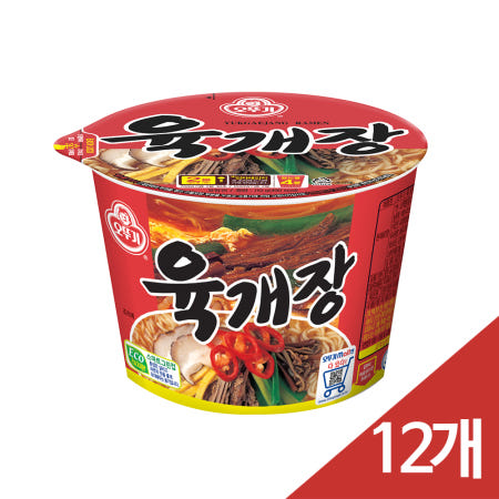 오뚜기 육개장 110g 12개 한박스