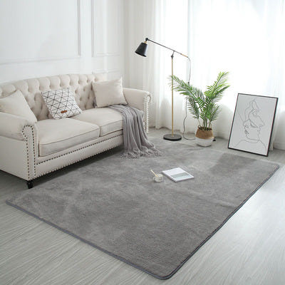 [해외]카페트 사계절 러그 홈데코 거실 바닥 북유럽 소형 대형 특대형 회색 카펫 순수 암호화용 침대 옆에 차를 두텁게 하다 몇몇일 침실식 매트 패드 물 빨래도 가능하다.