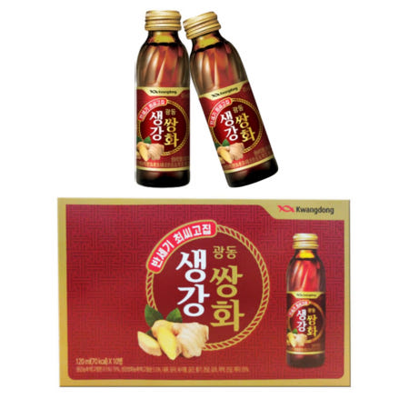 광동 생강쌍화 120ml 40병 50병 생강쌍화농축액 광동제약 병음료