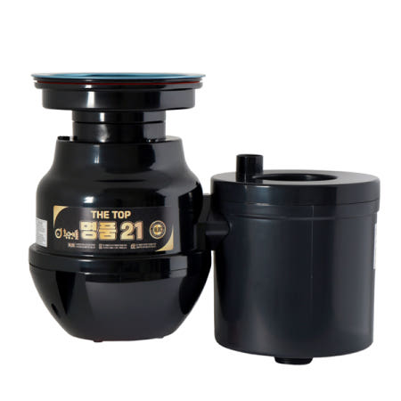 24년 최신형 황금맷돌 명품21 더탑 음식물처리기 분쇄기 싱크대부착형 (무료설치) 네이버포인트적립