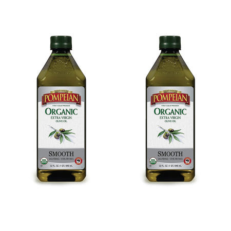 [해외]Pompeian Extra Virgin Olive Oii Smooth 폼페이안 엑스트라 버진 올리브 오일 스무스 32oz(946ml) 2팩