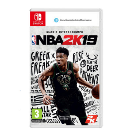 [중고][해외]닌텐도 스위치 중고 게임 NBA 2K19 농구 스포츠 게임