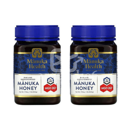 [해외]Manuka Health MGO 263+ UMF 10+ Honey 500g 마누카 헬스 MGO 263+ UMF 10+ 허니 꿀 500g 2팩