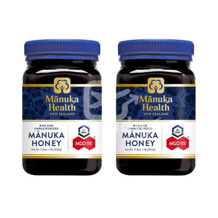 [해외]Manuka Health MGO 115+ UMF 6+ Honey 500g 마누카 헬스 MGO 115+ UMF 6+ 허니 꿀 500g 2팩