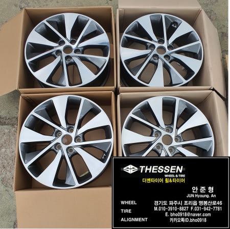 [중고]기아 K5 18인치 순정 중고 경량휠/ 파주 일산 고양 김포