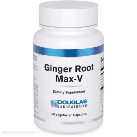 [해외]더글라스랩 진저루트 생강뿌리 추출물 Max-V 60캡슐