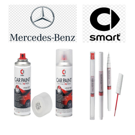 [제일케미칼]BENZ SMART 수입차페인트 주문제작2주소요  붓펜 스프레이 투명  799 010 189 191 199 345 352 368 497 컴파운드 퍼티 가죽크리너