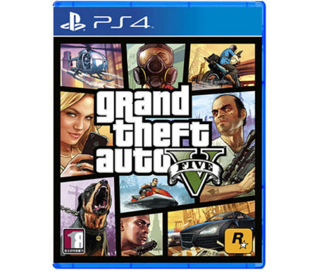 [락스타][중고]중고 PS4 GTA5 한글판