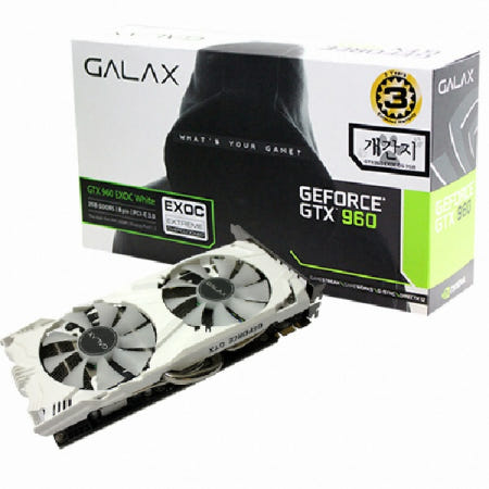 갤럭시 GTX960 개간지 EXOC D5 2GB 중고 AS1개월
