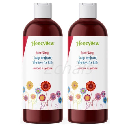 [해외]허니듀 스칼프 트리트먼트 샴푸 로즈마리 딥클렌징 8oz(236ml) 2팩 HONEYDEW Anti Dandruff Shampoo for Kids