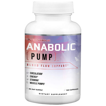 [해외]Live Anabolic 아나볼릭 펌프 120캡슐