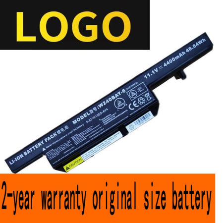 [해외]11.1V 4400MAH W240BAT-6 W240BUBAT-3 CLEVO W251EL W251EU 6-87-W15ES-4V4